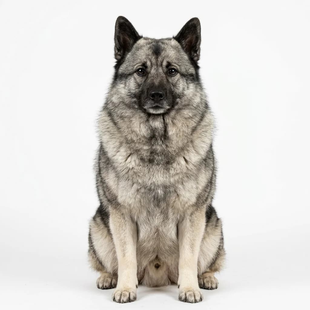 Norwegischer Elchhund grau